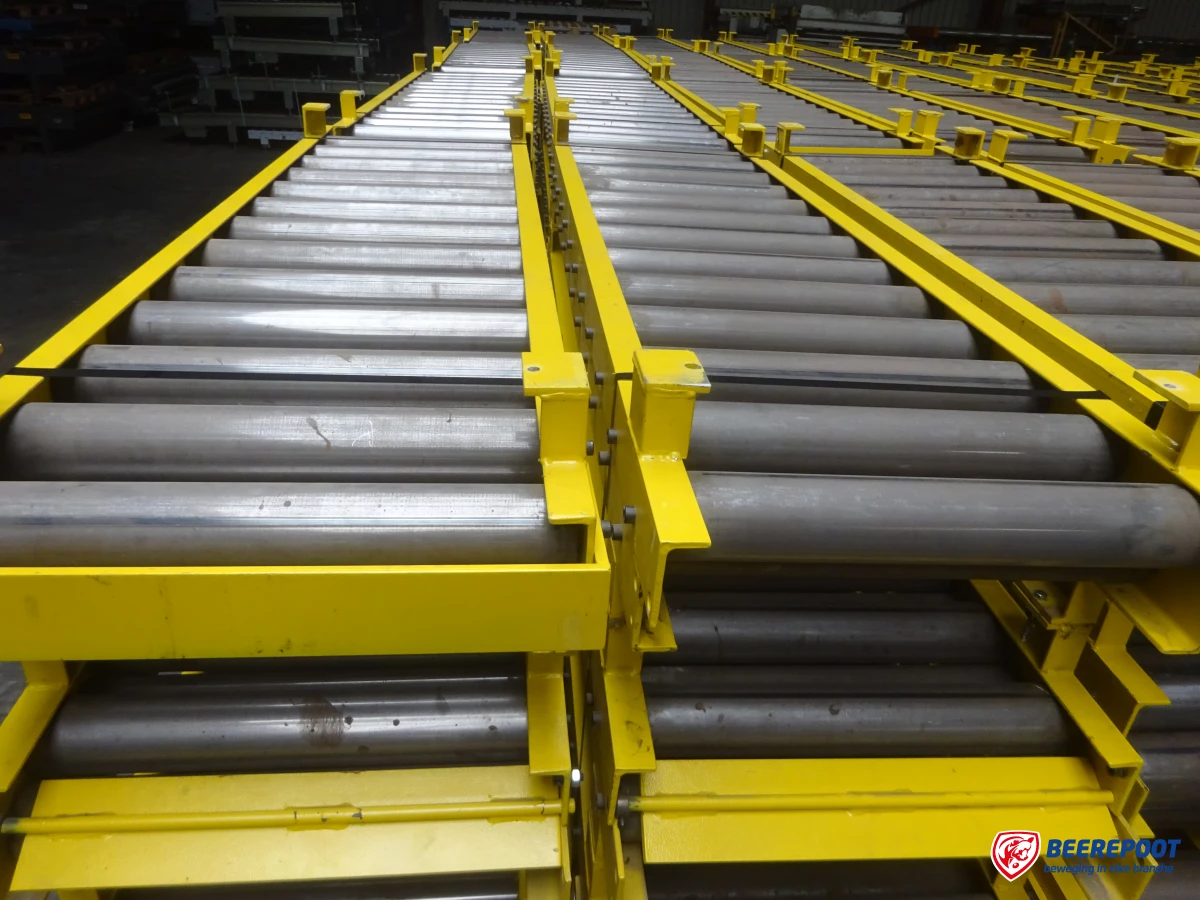 Rollenbaan, zwaartekracht